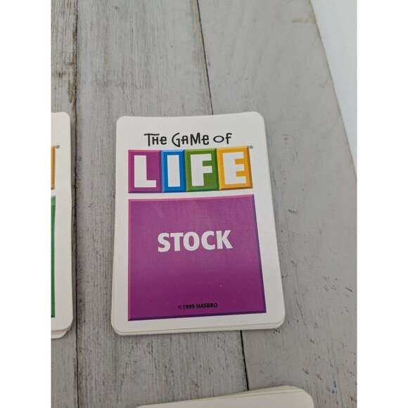 The Game of Life Replacement Parts Stock House Salary Career Cards, Life Tokens - Picture 4 of 11